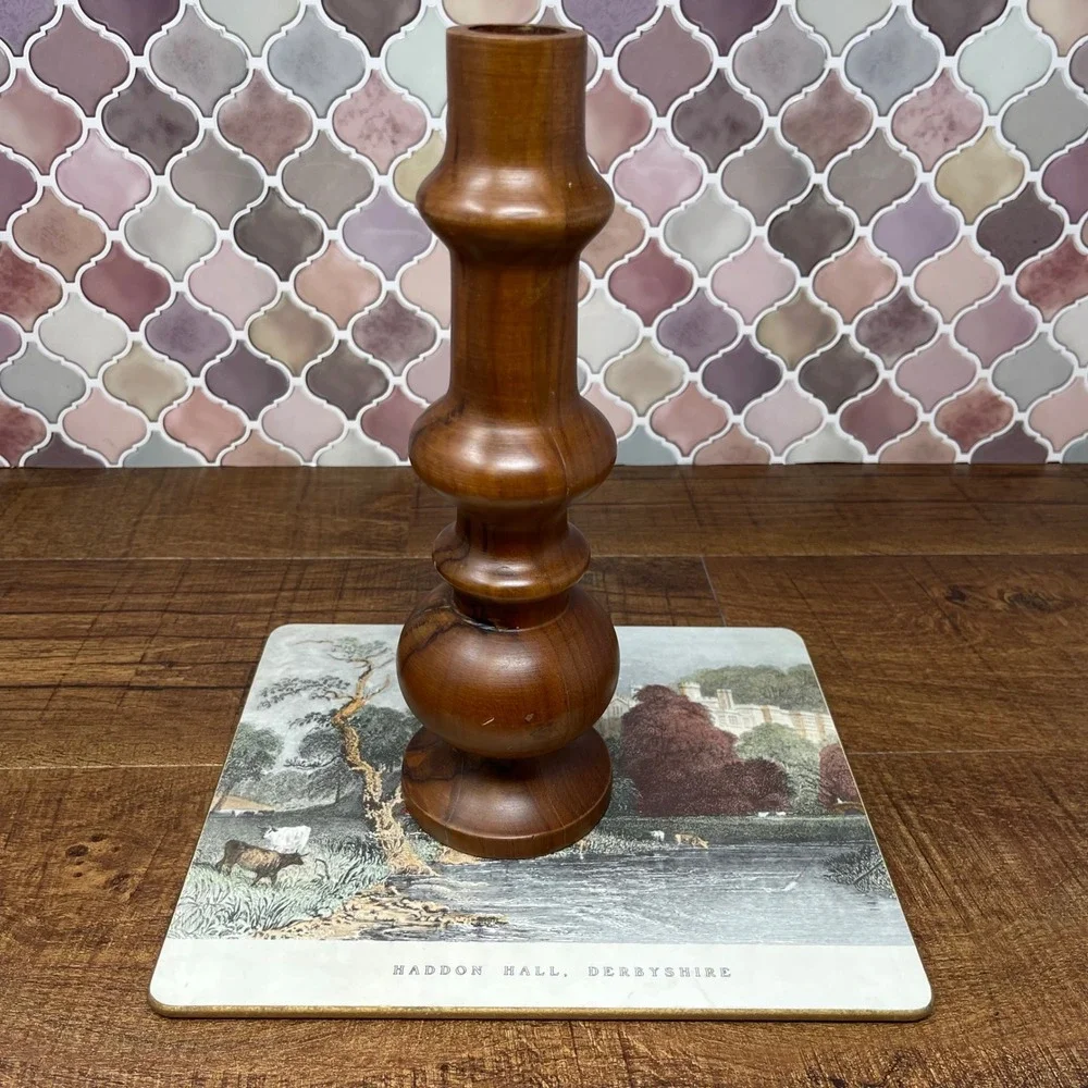 Hearth & Hand with Magnolia - Wood Turned Vase - NO GLASS INSERT - Accent‎ Decor